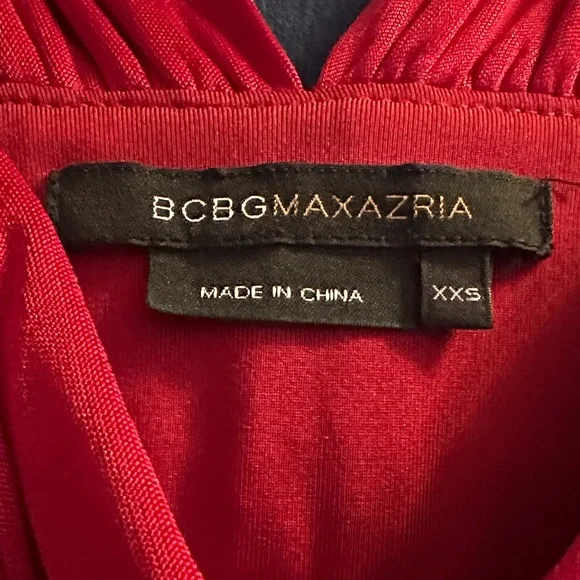 BCBGMaxAzria Vibrant Red Dress - Picture 2 of 3